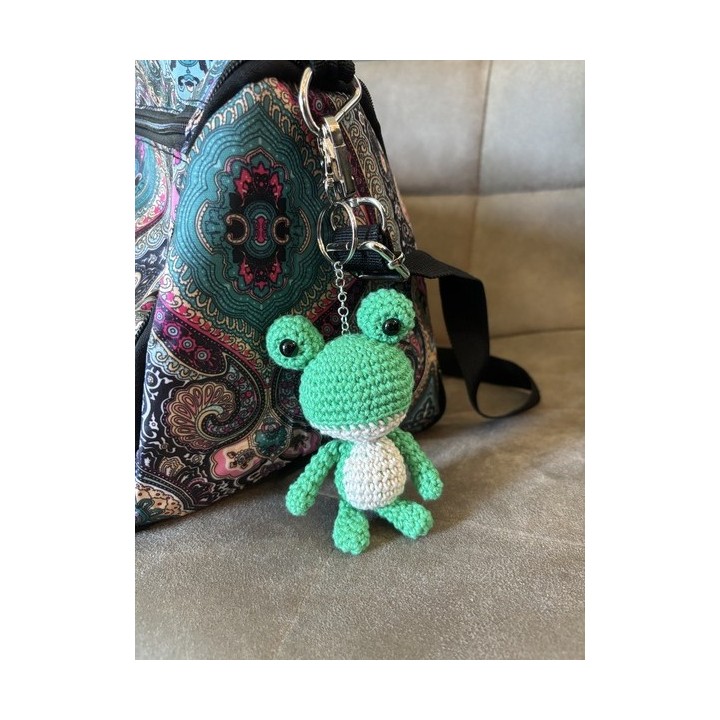 🐸 Porte-clés  Pistache la Grenouille