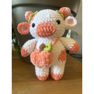 🐮 Amigurumi Vache Pêche au Crochet