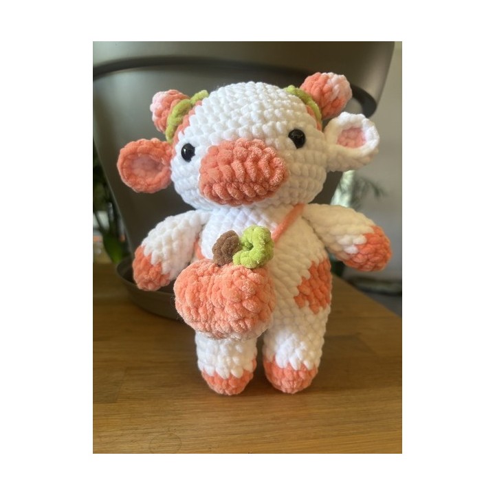 🐮 Amigurumi Vache Pêche au Crochet