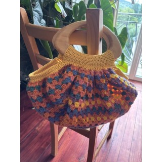 Sac à main coloré - Pièce unique